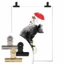 Poster Cycling Bear