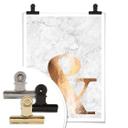 Póster con aspecto de cobre - Ampersand