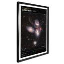 Póster Telescopio James Webb - Brújula Qintet de Stephan