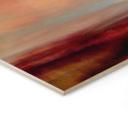 Tableau sur bois Champ lumineux au soleil - Schmucker