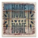 Cuadro de madera Home Sweet Home 1 - 40x41,5 cm