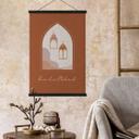 Tekstil plakat Ramadan Mubarak lanterner