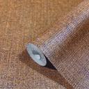Tekstureret, non-woven Natural Opulence tapet i kobber