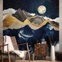 Fototapet Stjernehimmel om vinteren - SpaceFrog Designs