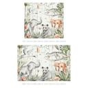 Fotomural habitación infantil - Animales asiáticos en el bosque de bambú - Kvilis