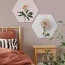Hexagone - Alu-Dibond Annie - Les roses