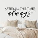 Wallsticker After all this time