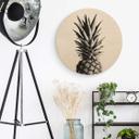 Billede af træ 1X Studio - Ananas - Rund