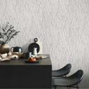 Papel pintado texturado diseño moderno crack gris - Papel pintado no tejido