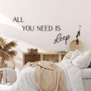 MDF-dekoration All you need is Sleep