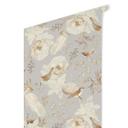 Tapet med mønster - fugle blandt hvide blomster - UN Designs
