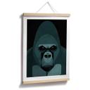Plakat Gorilla - Braun