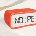 Fotomural Nope - Despertador por la mañana - Dekel