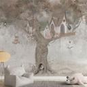 Fotobehang kinderkamer Toverboomhut met feeën - Ms Tiff