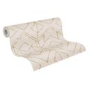 Livingwalls non-woven tapet Metropolitan Stories geometrisk tapet Ava New York beige, metallic