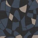 Papel pintado de diseño azul negro beige vintage - Papel pintado tejido-no tejido para cocinas