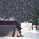 Architects Paper Floral Impression - Papier peint intissé fleuris, bleu