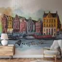 Fotomural Amsterdam - Love your City