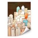 Zelfklevende Poster  Melz - Big City