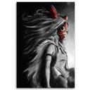 Canvasbillede, Prinsesse Mononoke