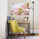 Poster autocollant - W - Fleurs de Cerisier