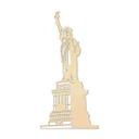 Arte en madera de álamo - Estatua de la Libertad