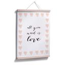 Póster de Confetti & Cream - All you need is love (Todo lo que necesitas es amor)