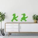 Muursticker Ampelmann - Wandelaar Set