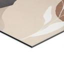 Tableaux Boho Monstera plante dans des tons naturels - Melloi Art Prints - Alu-Dibond