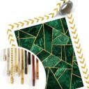 Frederiksson Plakat - Dark Green Emeralds