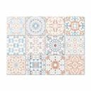 Acuarela Azulejos Adhesivos con motivos marroquíes - lote de 12
