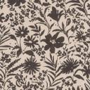 blomstret og non-woven tapet Paraiso sort