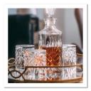 Canvasbillede, Whisky, karaffel og glas