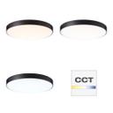 Deckenleuchte Niklas 11, schwarz, 80W, 8 x 78 cm, Deckenlampe, dimmbar