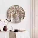 Tableau sur alu-Dibond Talen - Magnolias - Rond