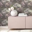Papel pintado tejido-no tejido Livingwalls New Walls Papel pintado floral Romantic Dream con rosas verde, morado