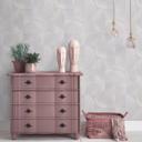 papel pintado 3D, papel pintado con motivos retro, papel pintado no tejido Erismann Martinique taupe