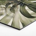 Hexagon Dibond Tropiske blade Boho - Haase
