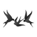 Decoración acrílica pájaros (3 piezas)