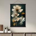 Póster de tela Esplendor floral pasajero - Treechild