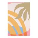 Póster de tela arte abstracto - Demir - Sol y botánica