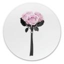 Wandcirkel Kubistika - Beautiful Roses