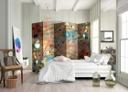 Screen room divider - Magisk verden, 3-delt