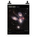 Póster Telescopio James Webb - Brújula Qintet de Stephan