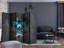 Screen room divider - Darkness I, 3-delt