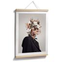 Plakat Feminine blomster - Moth
