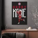 Canvasbillede FC Bayern-spiller Harry Kane 2025/26