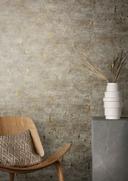 Tekstureret tapet, non-woven Naturlig Opulens i brun, grå
