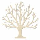 Decoración en madera álamo XXL árbol de la vida (19 piezas)