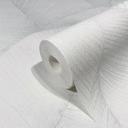 blomstret tapet, non-woven tapet Kumano hvid